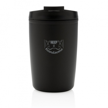 Logo trade promotional gifts image of: GRS Recycled PP tumbler with flip lid