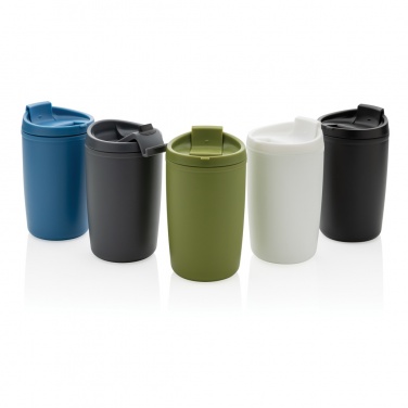 Logo trade promotional gift photo of: GRS Recycled PP tumbler with flip lid