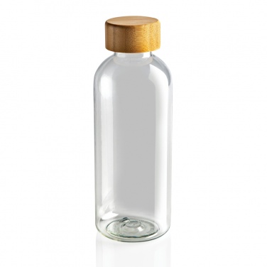 Logotrade promotional products photo of: RCS RPET bottle with bamboo lid