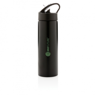 Logo trade corporate gifts image of: Sport bottle with straw