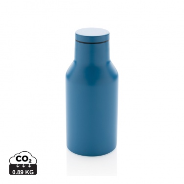 Logo trade promotional giveaways picture of: RCS Recycled stainless steel compact bottle