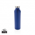 Leakproof copper vacuum insulated bottle, blue