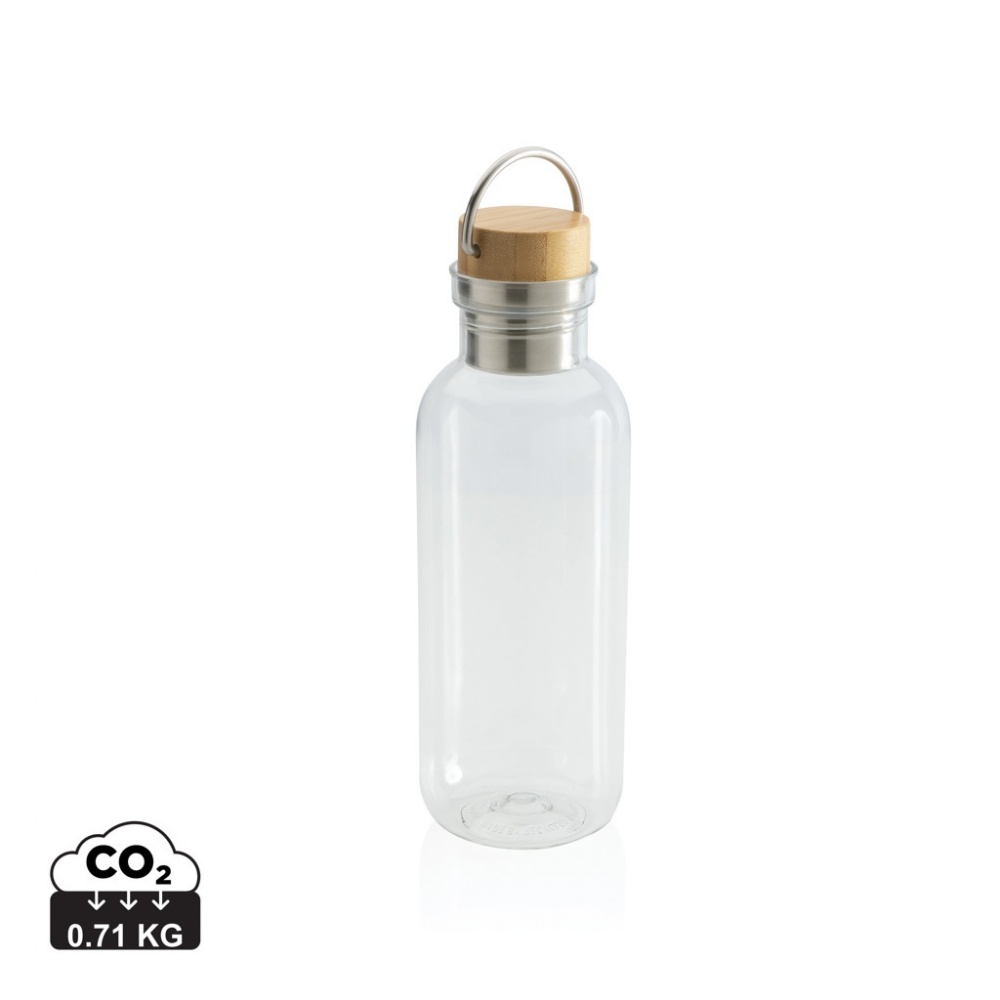 Logotrade business gifts photo of: RCS RPET bottle with bamboo lid and handle