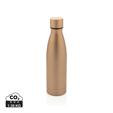 Logotrade promotional products photo of: RCS Recycled stainless steel solid vacuum bottle