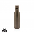 RCS Recycled stainless steel solid vacuum bottle, brown