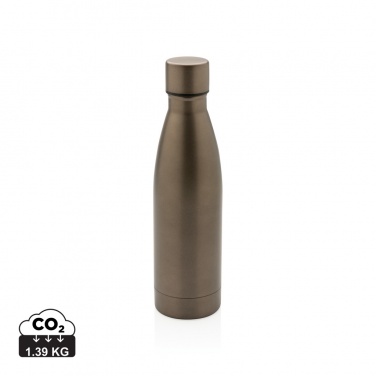 Logotrade advertising products photo of: RCS Recycled stainless steel solid vacuum bottle