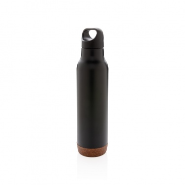 Logo trade promotional merchandise picture of: Cork leakproof vacuum flask