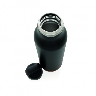 Logo trade promotional giveaways image of: Cork leakproof vacuum flask