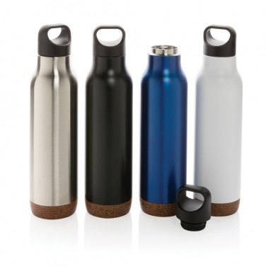 Logo trade promotional item photo of: Cork leakproof vacuum flask