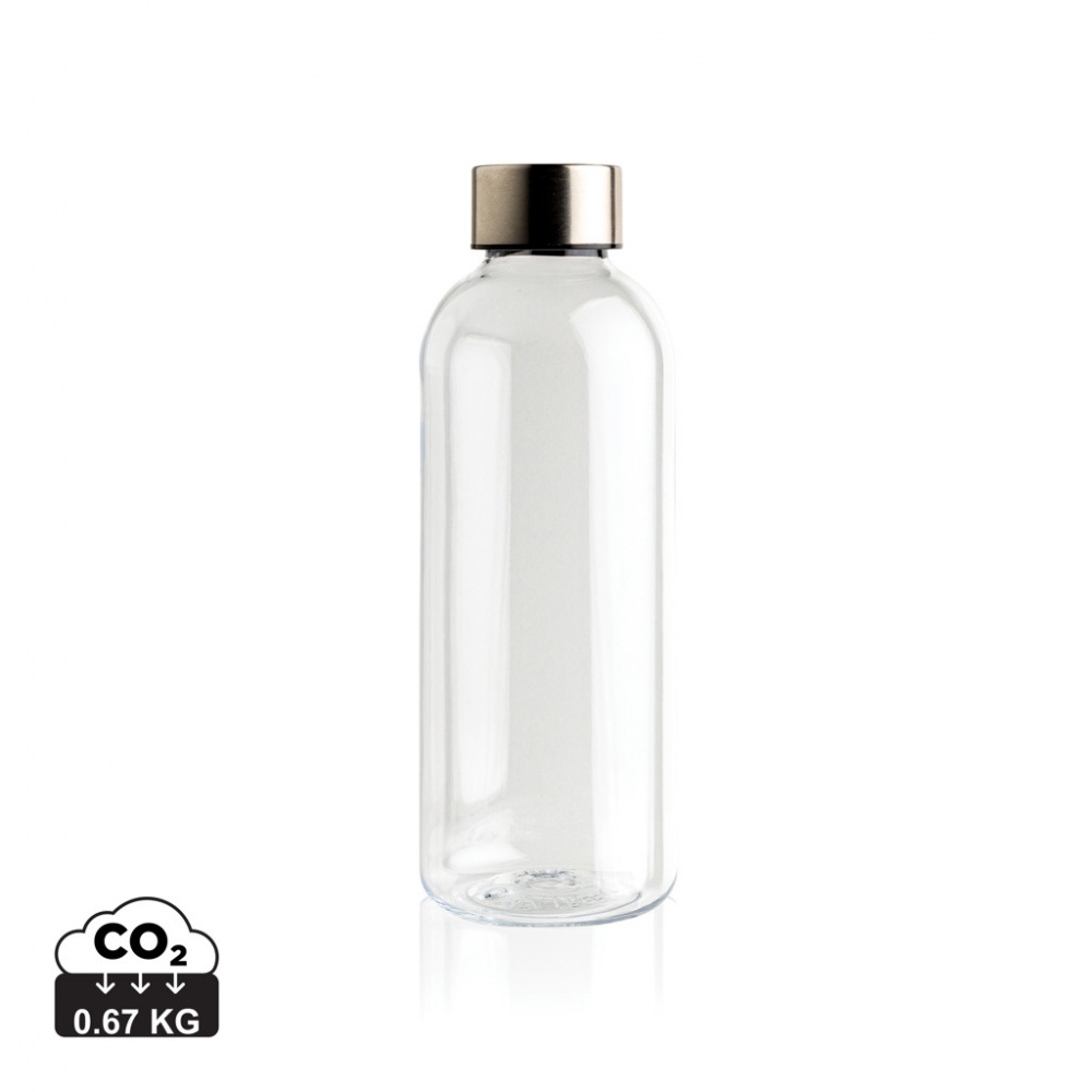 Logo trade promotional gifts picture of: Leakproof water bottle with metallic lid