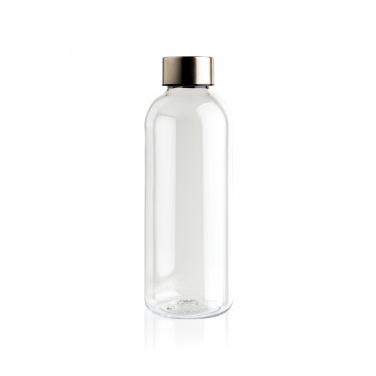 Logo trade promotional merchandise picture of: Leakproof water bottle with metallic lid