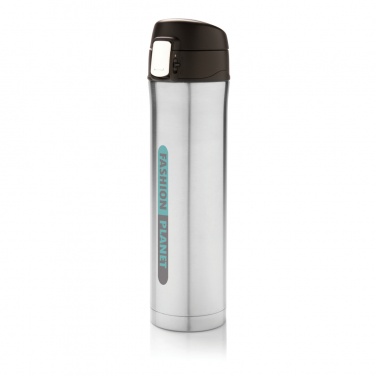 Logo trade corporate gifts image of: Easy lock vacuum flask