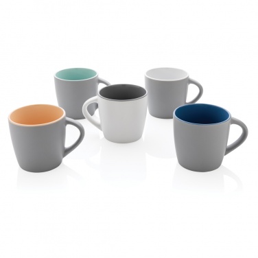 Logo trade promotional merchandise image of: Ceramic mug with coloured inner 300ml