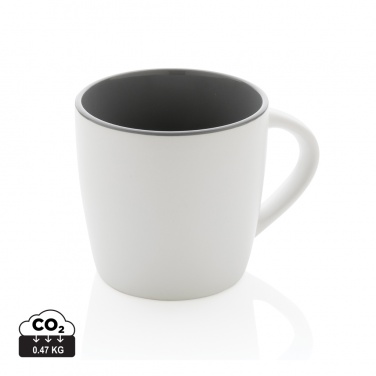 Logo trade advertising products image of: Ceramic mug with coloured inner 300ml