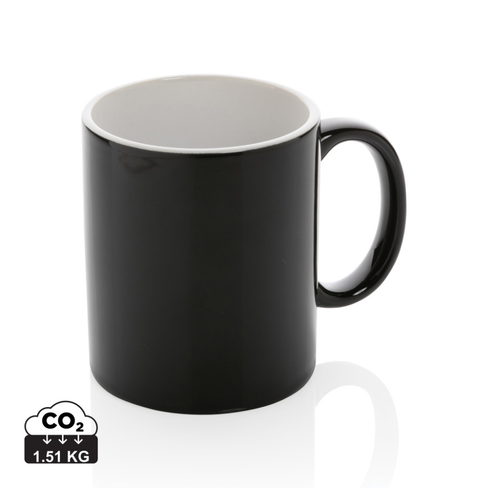 Logo trade advertising products picture of: Ceramic classic mug 350ml