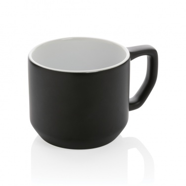 Logo trade promotional item photo of: Ceramic modern mug 350ml