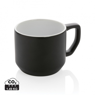 Logotrade promotional gift image of: Ceramic modern mug 350ml