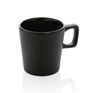 Logo trade corporate gift photo of: Ceramic modern coffee mug 300ml