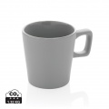 Ceramic modern coffee mug 300ml, grey