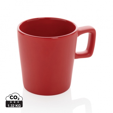 Logotrade advertising product image of: Ceramic modern coffee mug 300ml