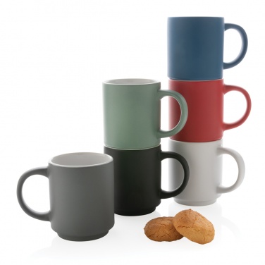 Logotrade promotional product image of: Ceramic stackable mug 180ml