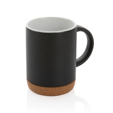 Logotrade promotional gift image of: Ceramic mug with cork base 280ml