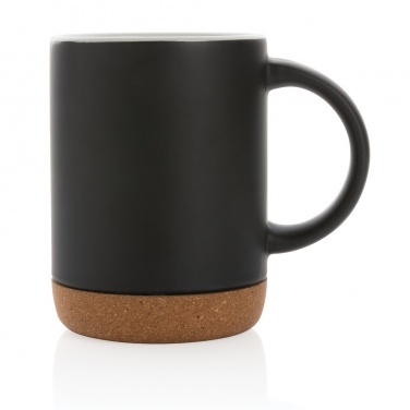 Logo trade promotional items picture of: Ceramic mug with cork base 280ml