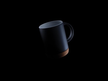 Logo trade promotional gifts image of: Ceramic mug with cork base 280ml