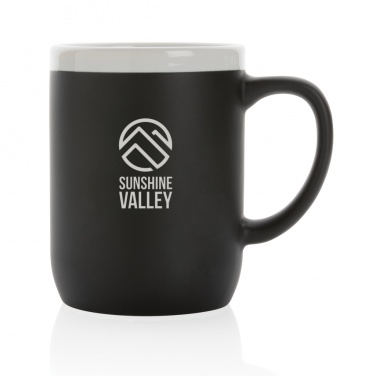 Logo trade promotional products picture of: Ceramic mug with white rim 300ml