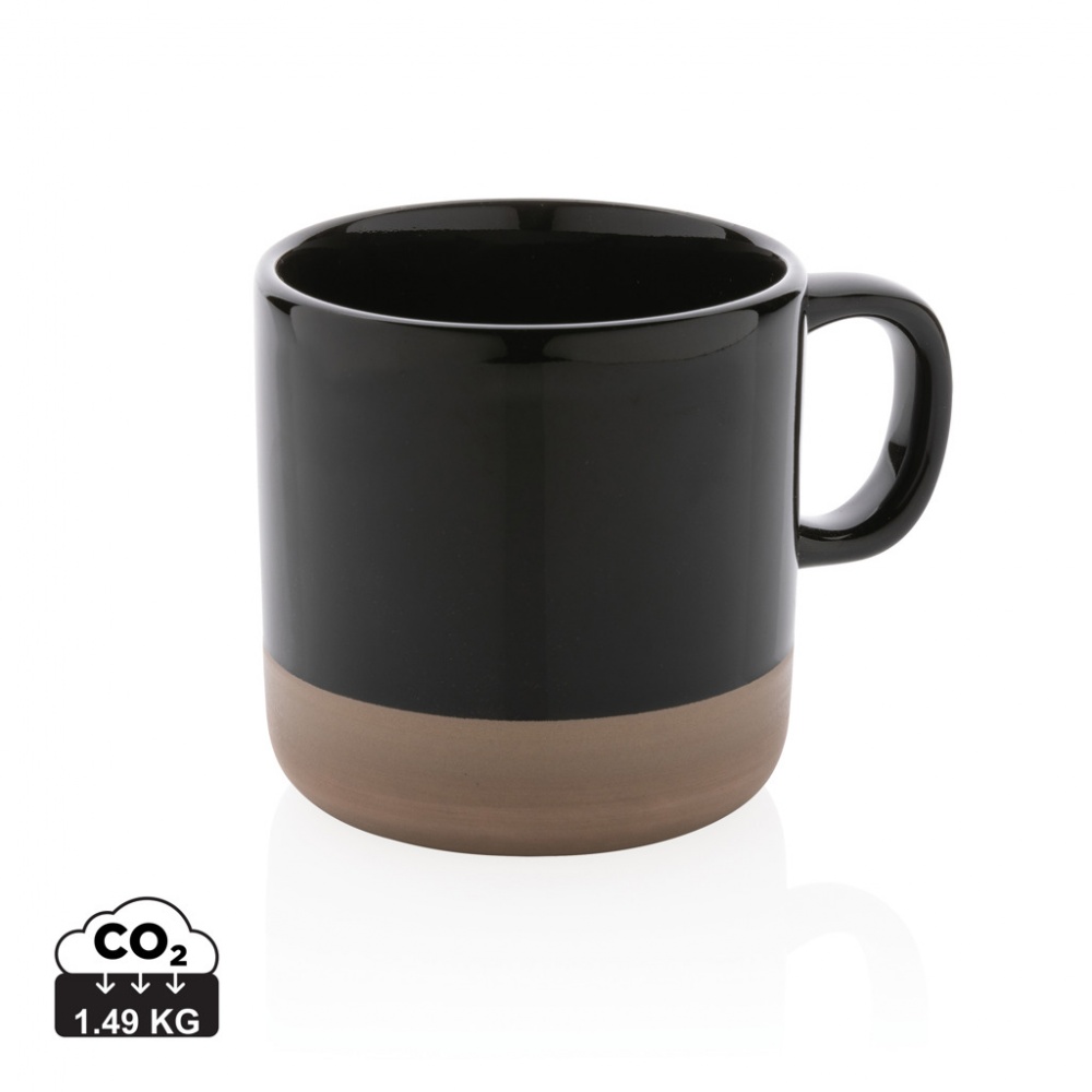 Logotrade promotional gift picture of: Glazed ceramic mug 360ml