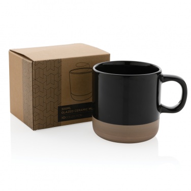 Logotrade promotional giveaway image of: Glazed ceramic mug 360ml