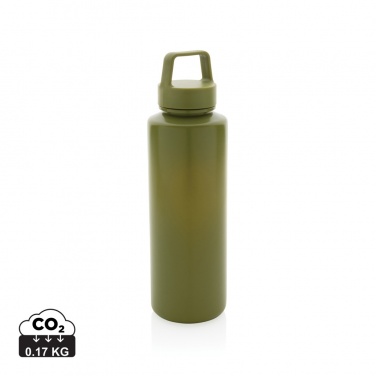 Logo trade promotional merchandise picture of: RCS certified recycled PP water bottle with handle