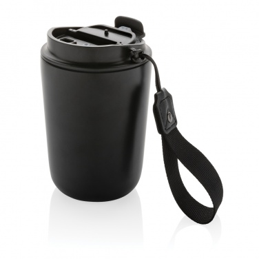 Logotrade promotional product image of: Cuppa RCS re-steel vacuum tumbler with lanyard