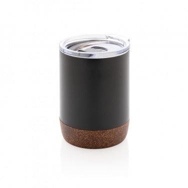 Logo trade corporate gifts image of: RCS Re-steel cork small vacuum coffee mug