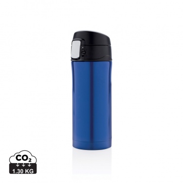 Logo trade promotional products image of: RCS Recycled stainless steel easy lock vacuum mug