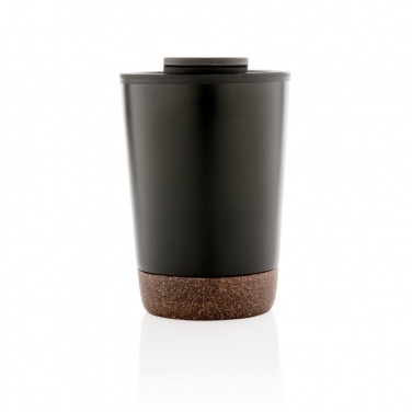 Logo trade promotional merchandise image of: GRS RPP stainless steel cork coffee tumbler