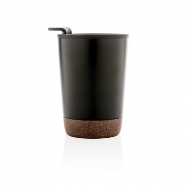 Logo trade promotional merchandise photo of: GRS RPP stainless steel cork coffee tumbler