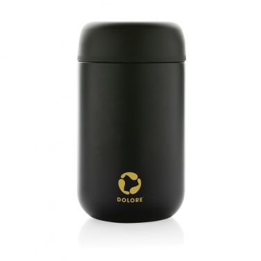 Logo trade advertising product photo of: Brew RCS certified recycled stainless steel vacuum tumbler