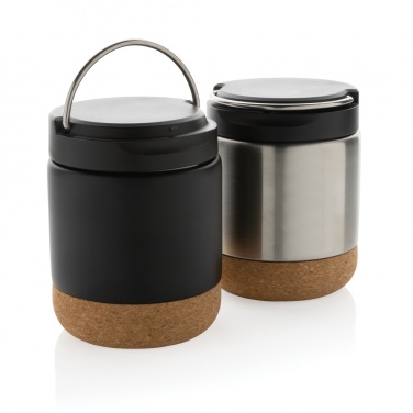 Logo trade corporate gifts picture of: Savory RCS certified recycled stainless steel foodflask