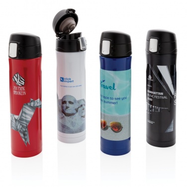 Logo trade promotional item photo of: RCS Re-steel easy lock vacuum flask