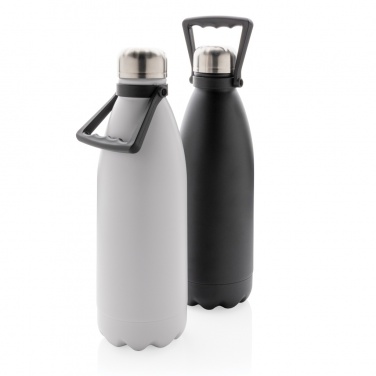 Logotrade promotional product image of: RCS Recycled stainless steel large vacuum bottle 1.5L