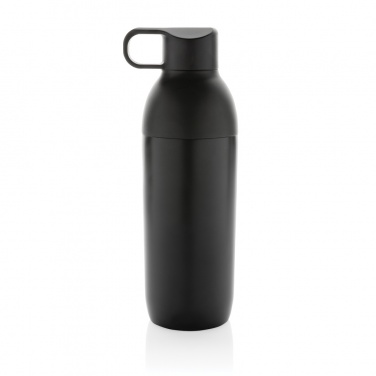 Logo trade business gifts image of: Flow RCS recycled stainless steel vacuum bottle