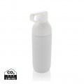 Flow RCS recycled stainless steel vacuum bottle, white