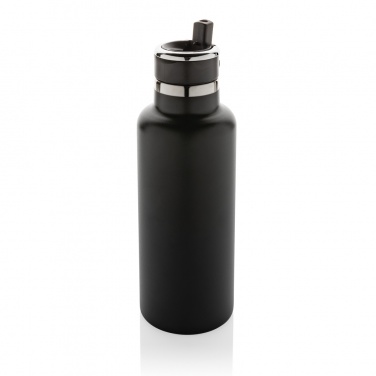 Logo trade promotional products image of: Hydro RCS recycled stainless steel vacuum bottle with spout