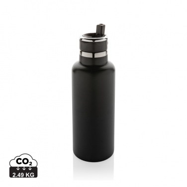 Logo trade promotional giveaway photo of: Hydro RCS recycled stainless steel vacuum bottle with spout