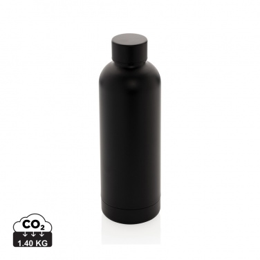 Logotrade corporate gift picture of: RCS Recycled stainless steel Impact vacuum bottle