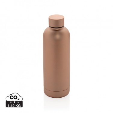 Logo trade promotional items image of: RCS Recycled stainless steel Impact vacuum bottle