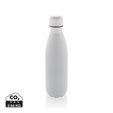 Logotrade promotional product image of: Eureka RCS certified re-steel single wall water bottle