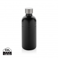 Soda RCS certified re-steel carbonated drinking bottle, black