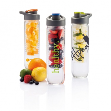 Logo trade corporate gift photo of: Water bottle with infuser